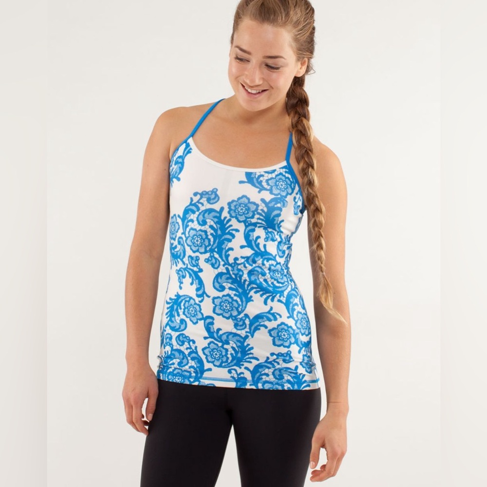 Lululemon Power Y Tank *Luon Light, Size 4/6